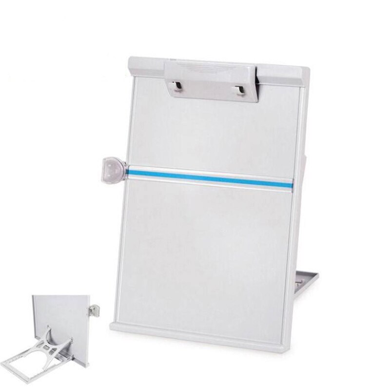 Monitor Mount Gray, Adjustable Document Holder &amp; Sticky Notes Organizer - Holds Copy Paper, Photos, Notes &amp; Business Cards