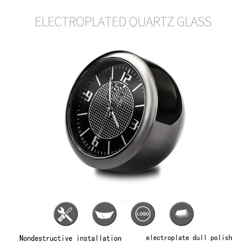 1 horloge de voiture, accessoires automobiles, décoration intérieure de tableau de bord pour Honda Jazz Fit CR-V Pilot sight Accord Civic 10th HR-V Odyssey