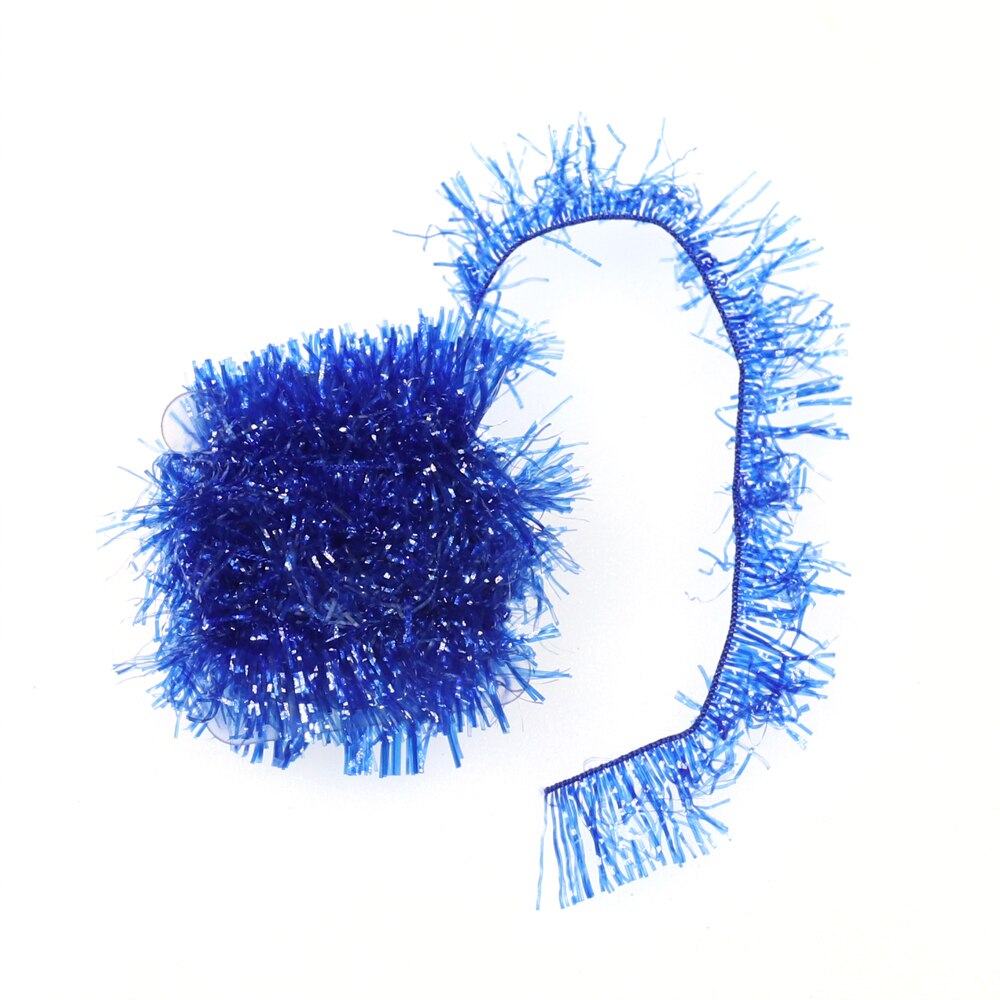 Bimoo 2 Bags 10mm Wide Crystal Flash Tinsel Hackle Flash for Fly Tying Streamer Egg Fly Salmon Fly Trout Salmon Lures
