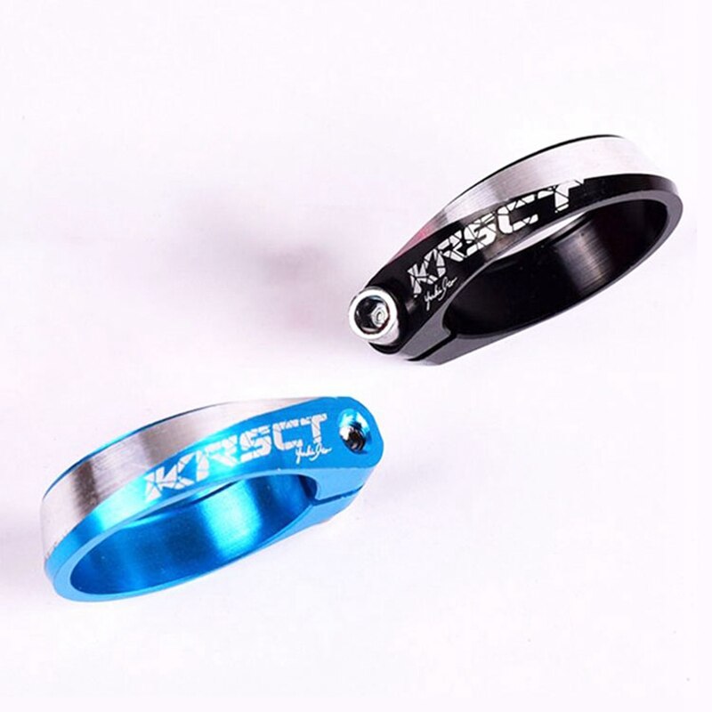 Krsct fiets zadelpenklem aluminium 30.4mm fiets zadelpen buisklem mtb mountainbike zadelklemmen