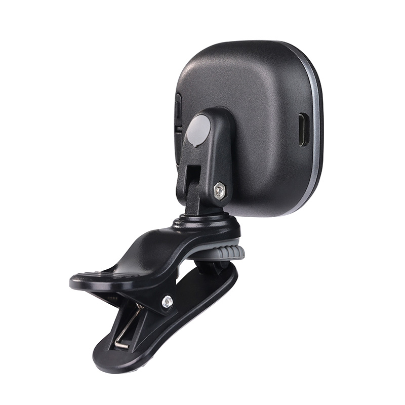 Cherub WST-670 Electric Guitar Tuner Pedal Clip on Mini LCD Display USB Tuners Rechargeable for Chromatic Guitar Violin Ukulele