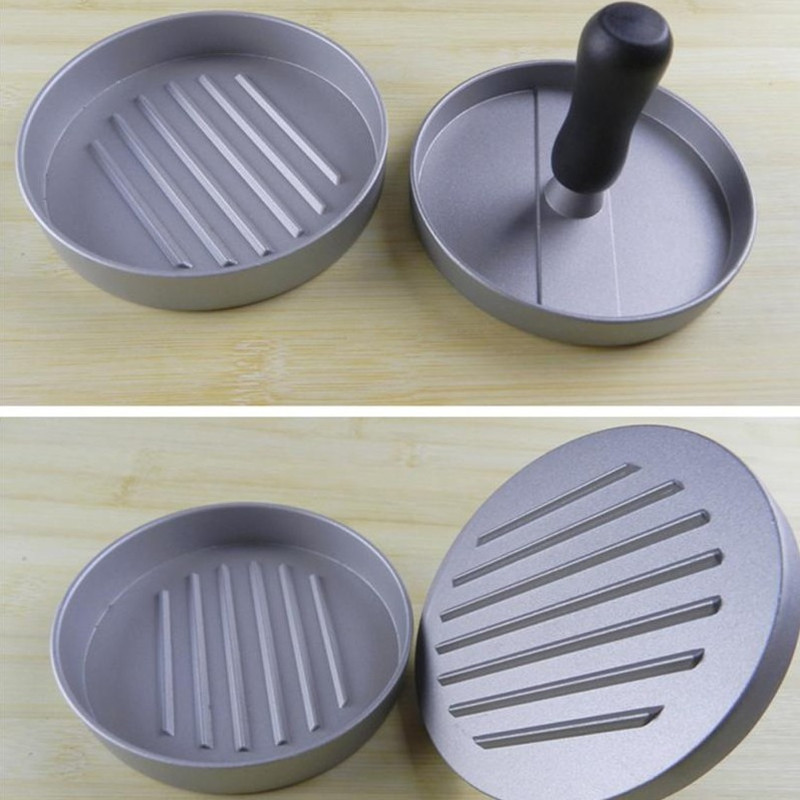 Upors diy hamburger trykk patties maker form patty kjøtt burger trykk lager hamburger patties burgere kjøkken matlaging verktøy