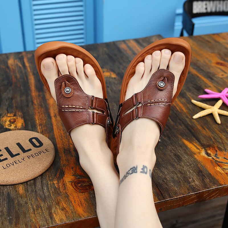 sport summer sandel sandale romanas hollow beach work sandals owens water for couro slide man sandles sandalia playa