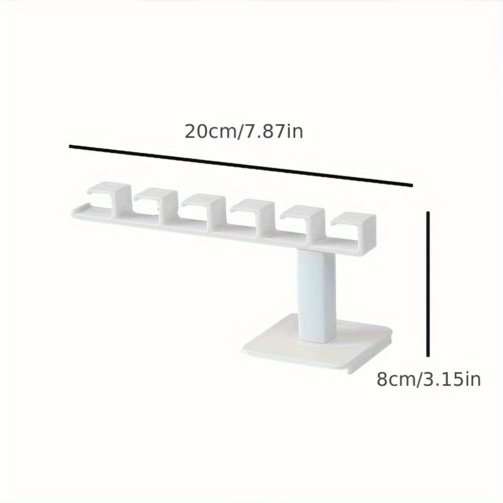 Platsbesparande hattförvaringshylla - basebollhatthylla av dörrtyp med hake, förvaringslösning för plastgarderob