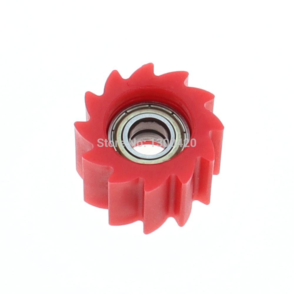 Roue dentelée de tendeur de pignon de Guide de chaîne de 8mm 10mm pour la moto de vélo de fosse de saleté