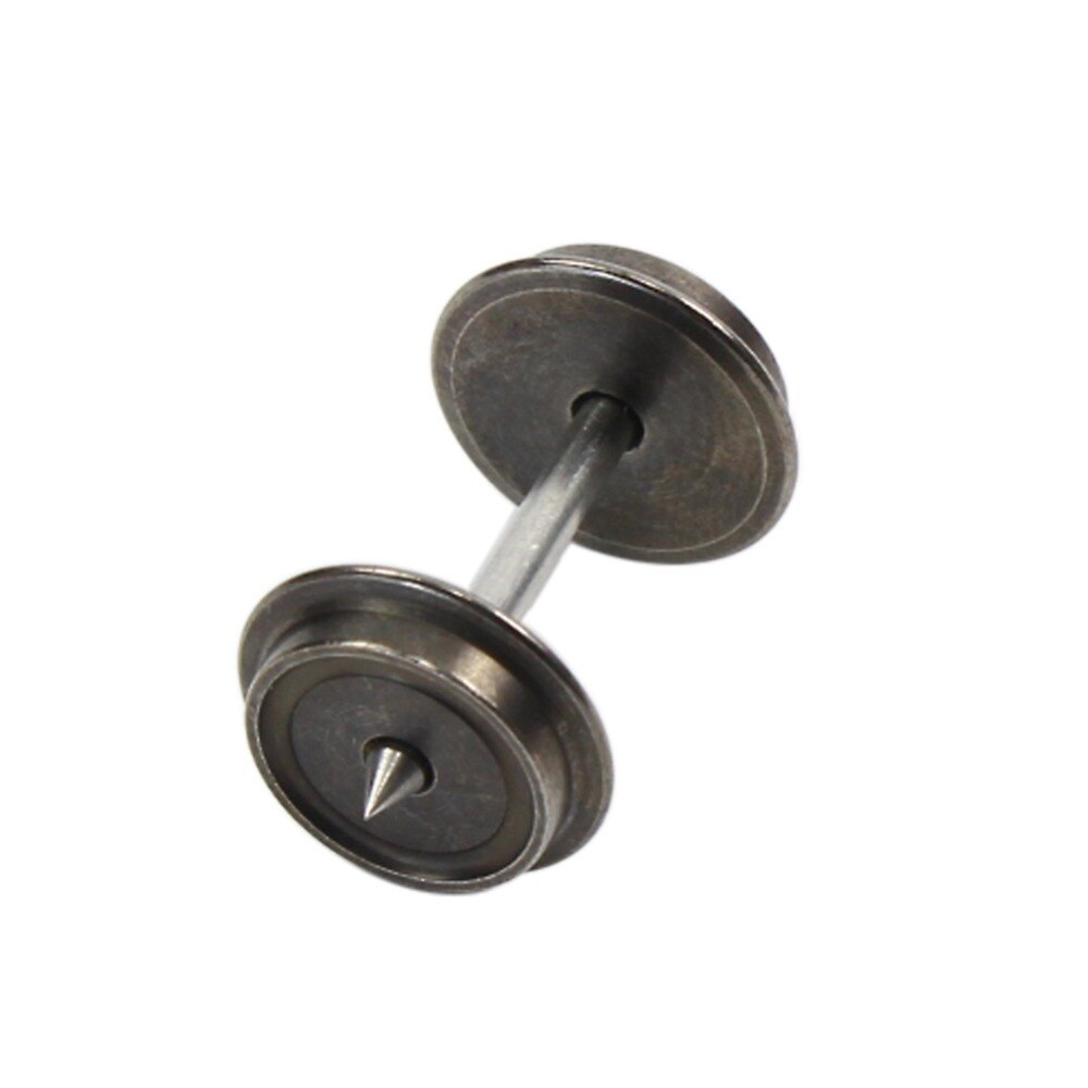 Evemodel 12pcs 36'' Metal Wheels for Model Train 1:87 HO Scale AC Wheel set HP0387 model building kit DIY accessories