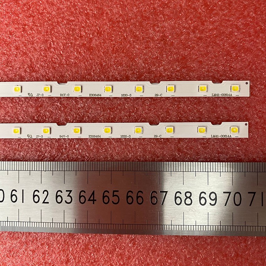 2pcs LED bar for Samsung UE65NU7090U UE65NU7100 UE65NU7400U UE65NU7172 UE65NU6179 UN65NU7100 UN65NU6080 UN65NU6900 UN65RU7300