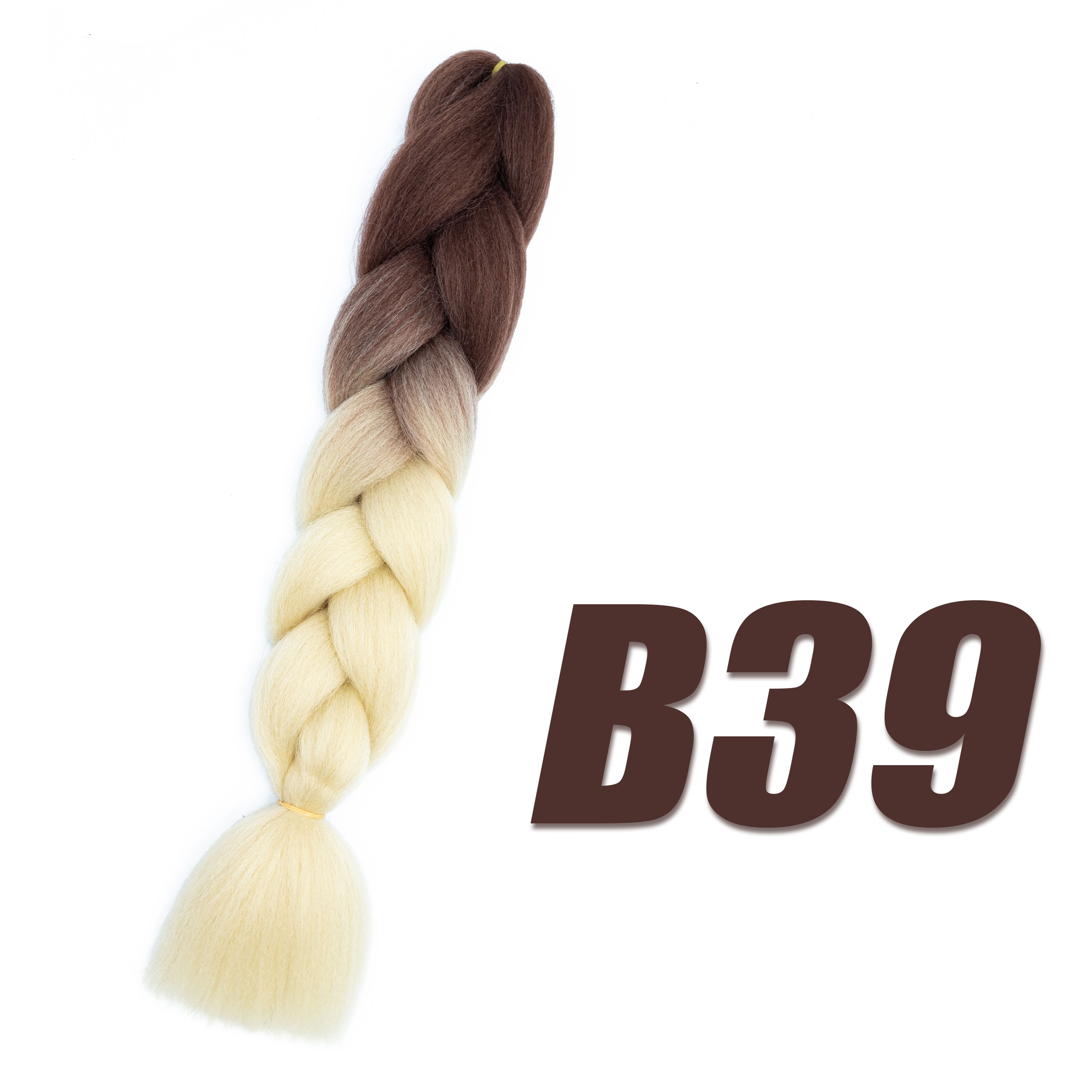 Capelli sintetici Kanekalon tutto'uncinetto Intrecciare i capelli pre allungati Ricci jumbo Trecce Estensioni Accessori per capelli per trecce per ragazze