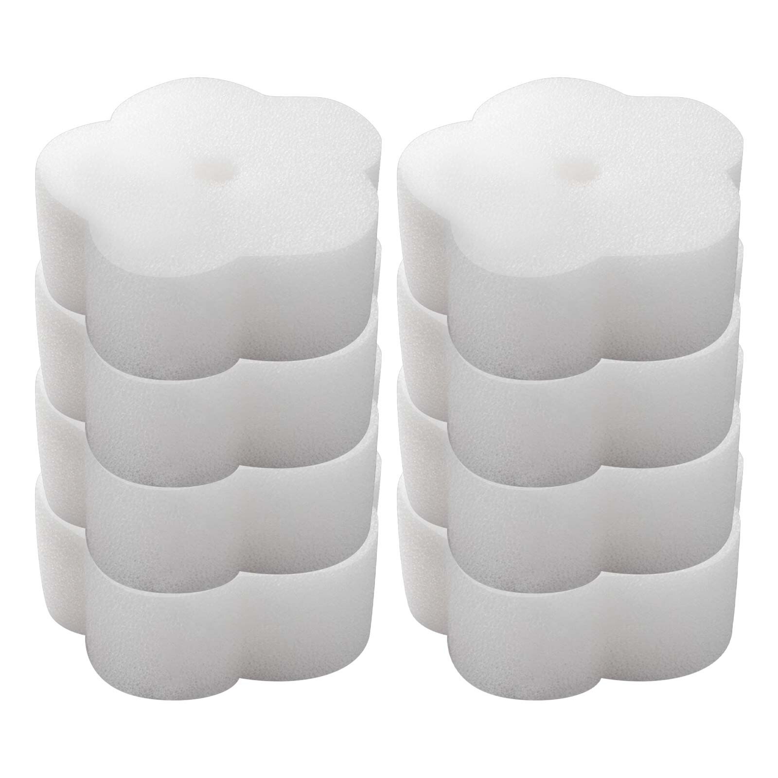 Esponja absorbente de aceite para piscina, bañera de hidromasaje y balneario, cara redonda, Kit de mantenimiento de suciedad y suciedad de barro, accesorios, 10 Uds.: C