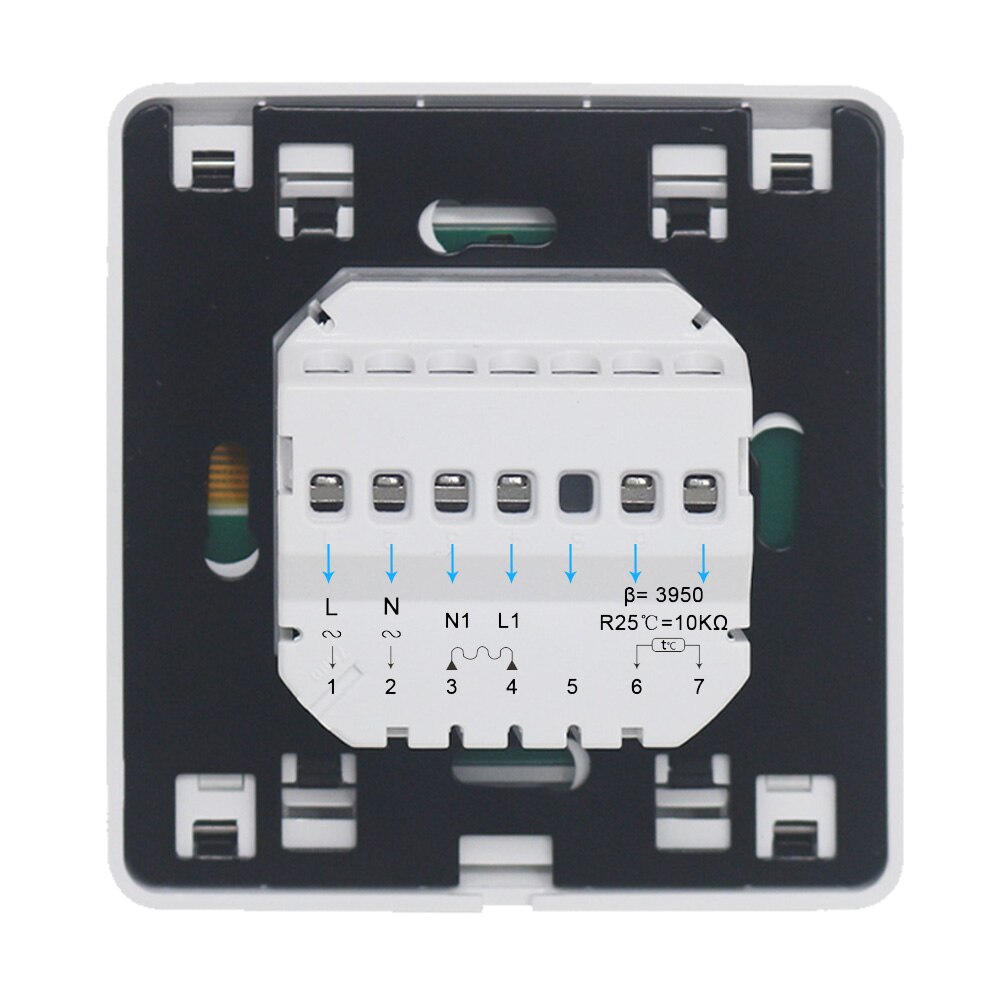 Digitale Boden Heizung Temperatur Controller AC 16A 220V Zimmer Luft Elektrische Thermostat System Modul LCD Wöchentlicher Programmierbare