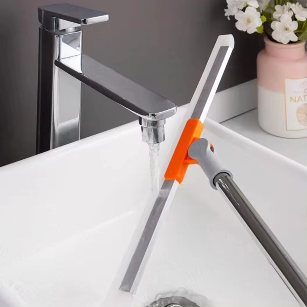 Silicone Scraper Broom Magic Wiper High Place Glass Wiper Floor Mop Household Bathroom Sweeping Water Silicone Scraper Broom Mag
