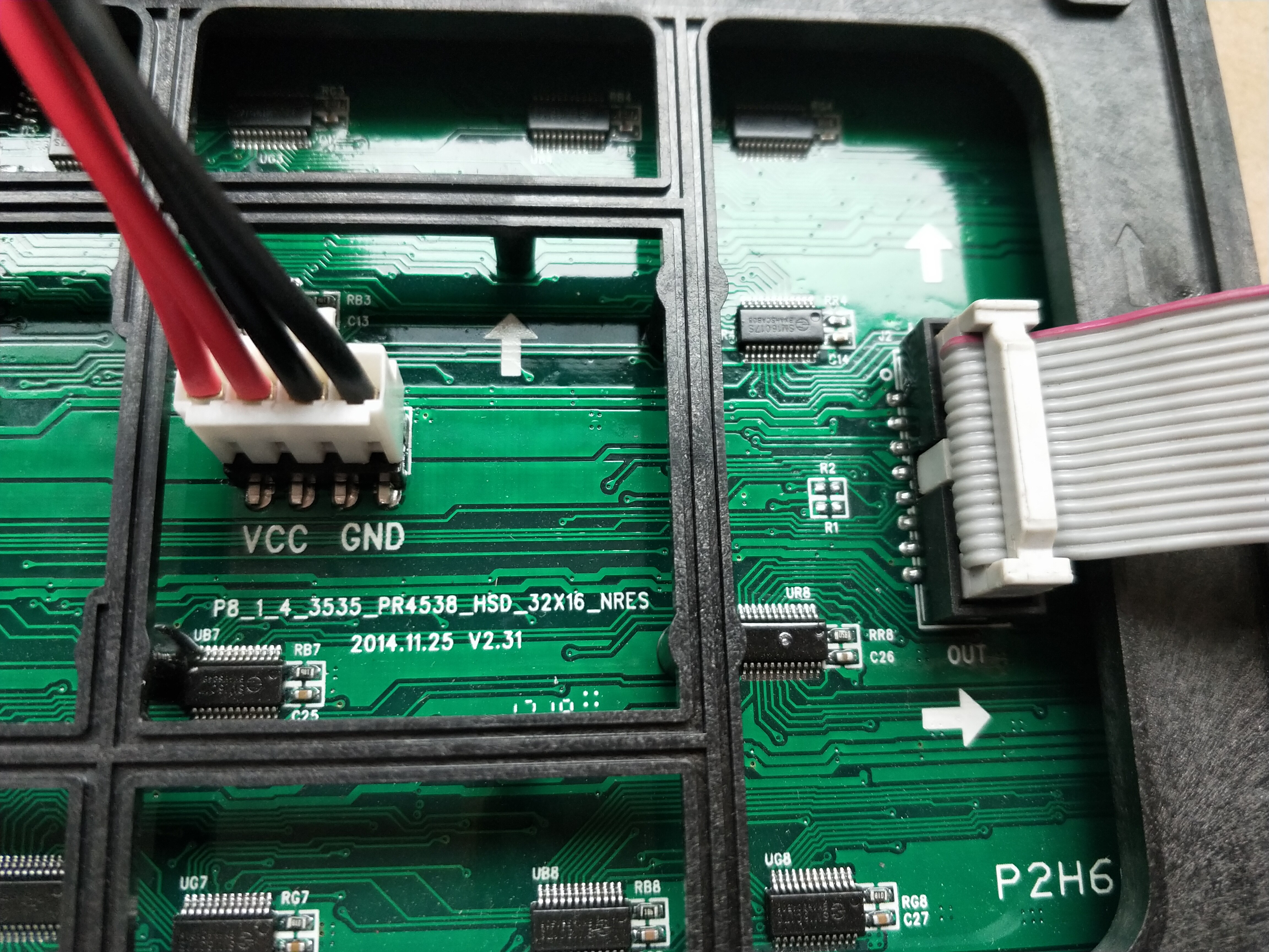 Panel led p8 a todo color para exteriores, módulo de pantalla led de 256x128mm para tablero de pantalla led al aire libre, pared de vídeo led,