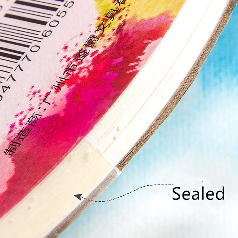 Dorerart rond coton aquarelle papier bloc carte postale 300g Aquarelle peinture papier peint à la main Aquarel Art fournitures