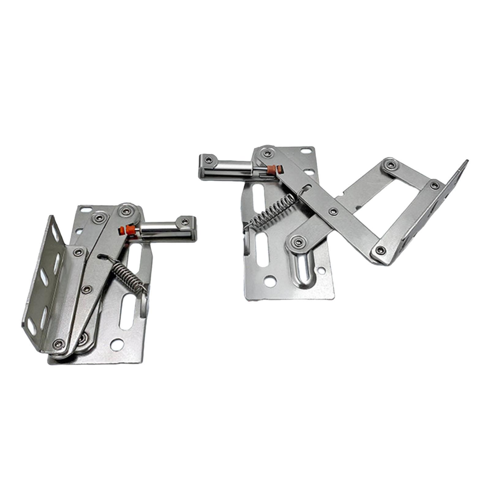 Bisagras de bandeja con punta de 2 piezas, piezas de repuesto prácticas y resistentes para optimización del espacio, bisagra de amortiguación de tijera para puertas de armarios de cocina