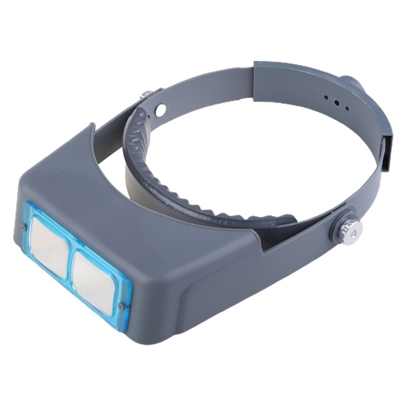 Head-mounted Welding Repair Magnifier Head Band Optivisor Eye Loupe 4 Lens