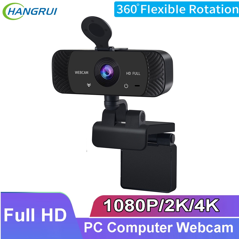 Webcam 1080P Web Camera 2K 4K Pc Computer Usb Camera Webcam Autofocus Webcam Met Microfoon Volledige hd 1080P Opname Webcams