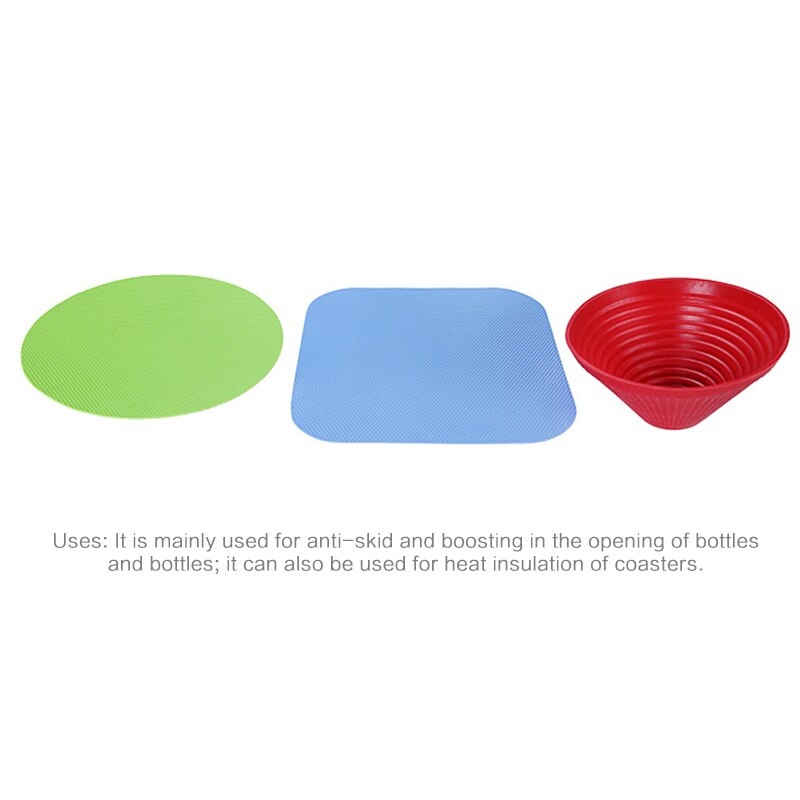 3Pcs Nuttig Multifunctionele Handleiding Rubber Flesopener Anti-Skid Opener Booster Kan Keuken Accessoires Jar Opener Voor Flessen