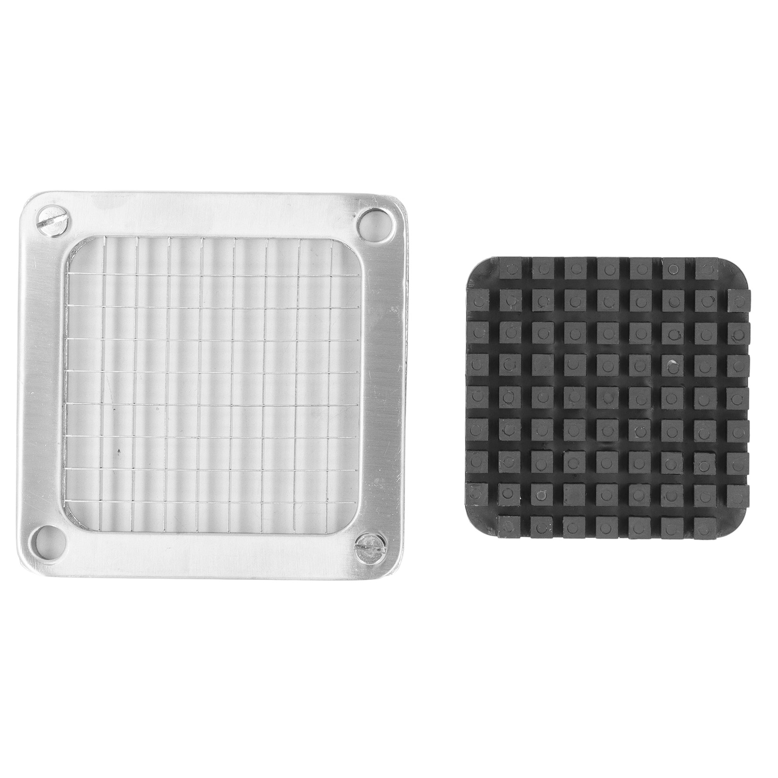 French Fry Cutter, Chips Cutter Parts Stainless Steel French Fry Potato Chips Cutters 6/9/12mm Blades Size Blade Cutting Machine: WHITE