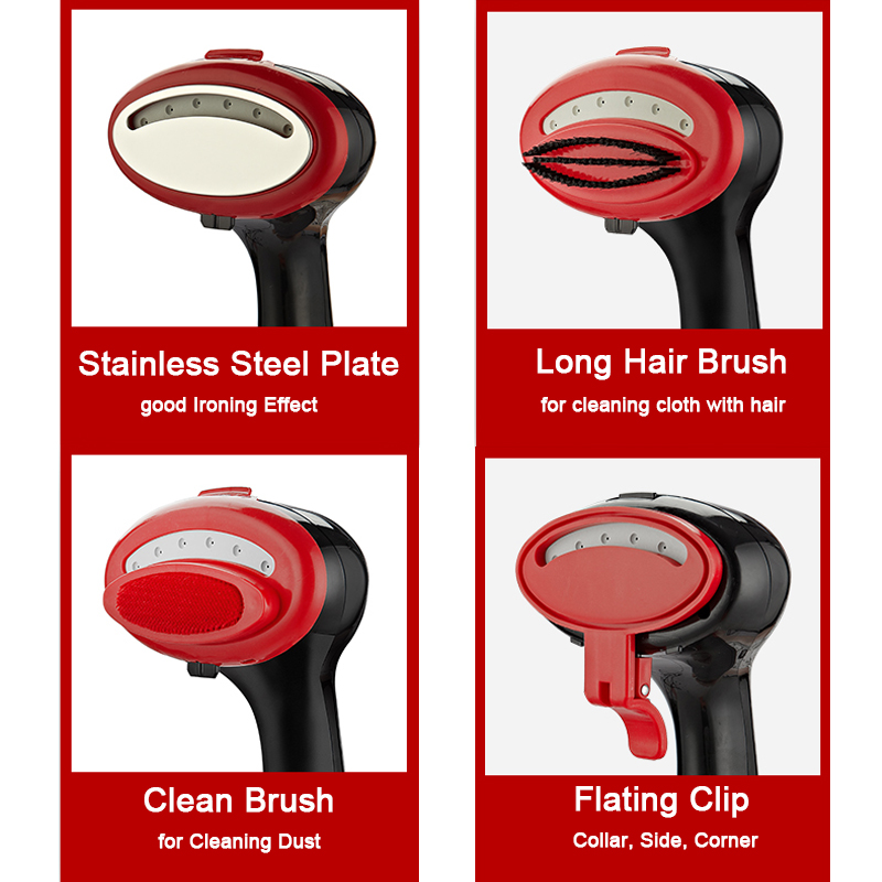 Plancha de vapor portátil para ropa, potente generador de vapor de tela, limpiador doméstico, 1500W