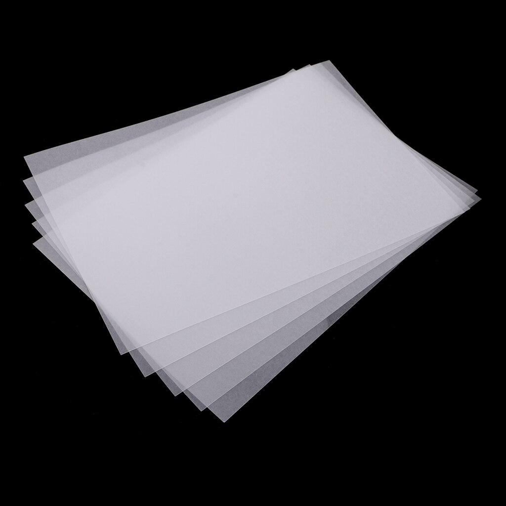 5x Clear Shrink Paper Sheets For DIY Drawing Crafts Jewelry Making