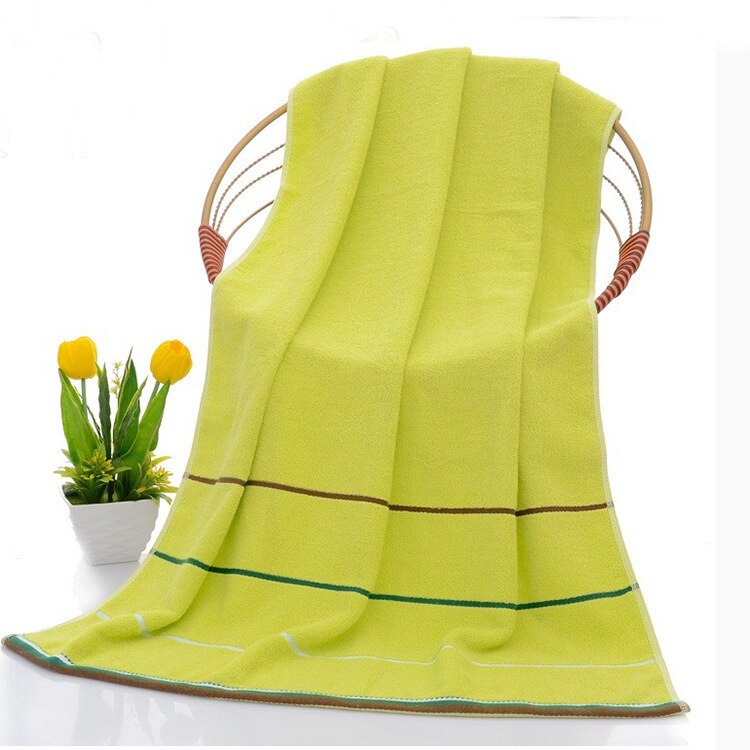 140X70 Cm 100% 6 Kleuren Dikke Pure Katoenen Handdoeken Voor Volwassenen Katoen Strand Handdoeken Vrouwen Soft Quick droog Grote Handdoeken Badkamer