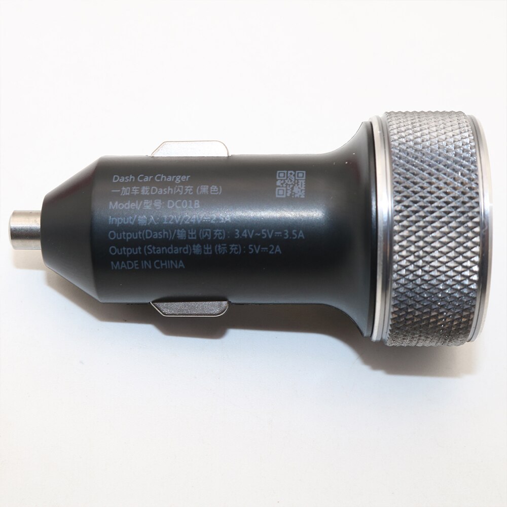 OnePlus Originele Dash Lading Metalen Auto-oplader voor OnePlus 6 6T 5T 5 3T Een Plus Dash USB Type C Kabel Fast quick Opladen