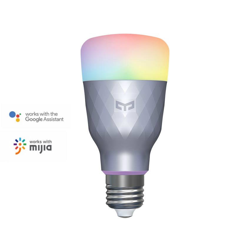 Release Yeelight 1SE Smart Led Lamp E27 6W Rgb Spraakbesturing Kleurrijke Licht Voor Google Thuis Werk voor Mijia