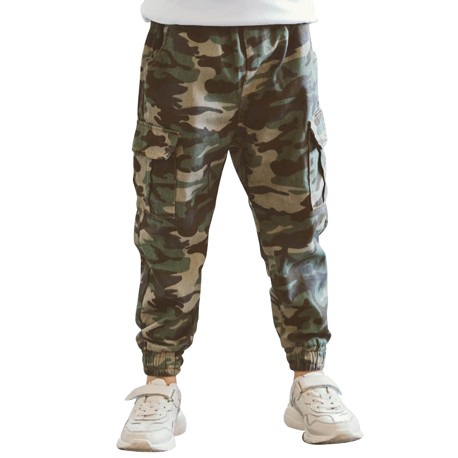Drenge bukser camouflage cargo bukser drenge efterår børnebukser afslappet stil tøj til teenage drenge 6 8 10 12 14