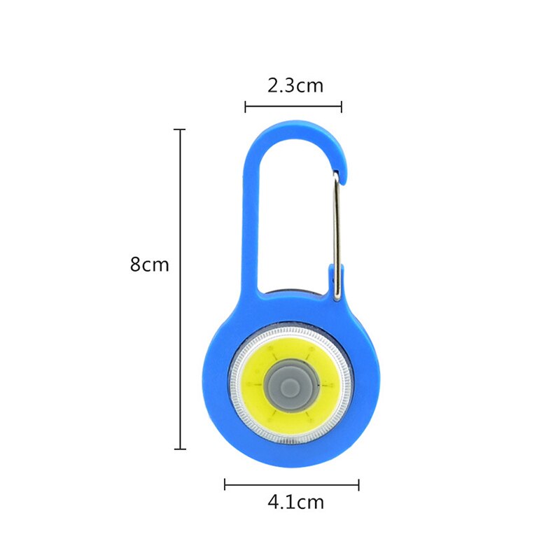 3 modi Kolben LED Taschenlampe Karabiner Taschenlampe Tragbare Lanterna Schlüsselbund Hängen Rucksack Lampe Für Nacht Zu Fuß Camping