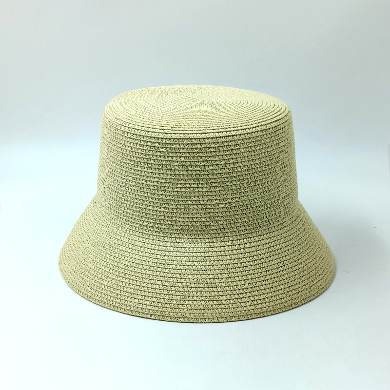 Dame Solhatt Strå - Blomstermønster - Casual - Solbeskyttelse - Liten Brem - Sommer Strand: Rosa