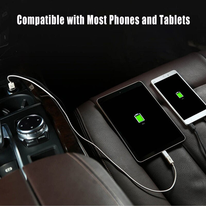 VOXLINK doppio USB caricabatteria da auto 5V3. 4A per il iPhone iPad Samsung galassia htc Xiaomi Huawei veloce caricabatterie caricabatteria da auto in auto