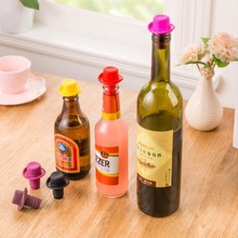 Cocktail krydderi flasker vin flaske propper silikone godkendt fødevarekvalitet holdbar vin hælder bar værktøj 6pc/ sæt