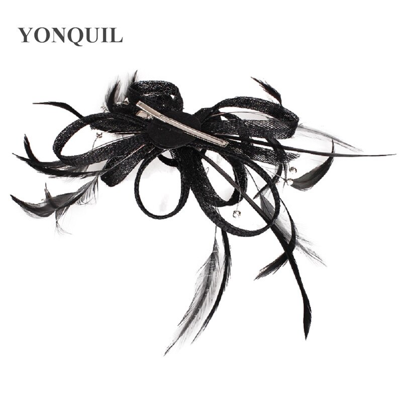 Coiffe pour femme, fascinateur, décoration en plumes, accessoires pour cheveux, coiffure de mariage, bandeau pour occasion, syf 105