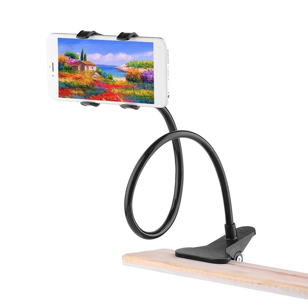 Mobile Phone Lazy Bracket Pvc Platsic Multifunction Stand Holder Flexible Bed Desk Table Clip Bracket 1 Piece