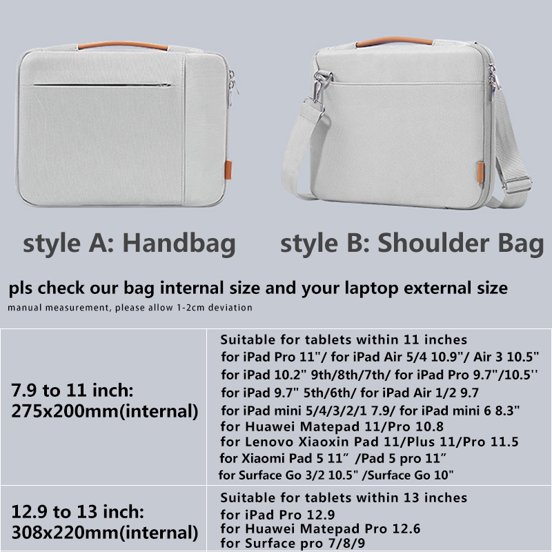 Étui à main pour tablette iPad 10e génération 2022 Air 5 4 10.9 mini 6 8.3, pochette antichoc pour iPad Pro 11 12.9 M1 10.5 9.7"