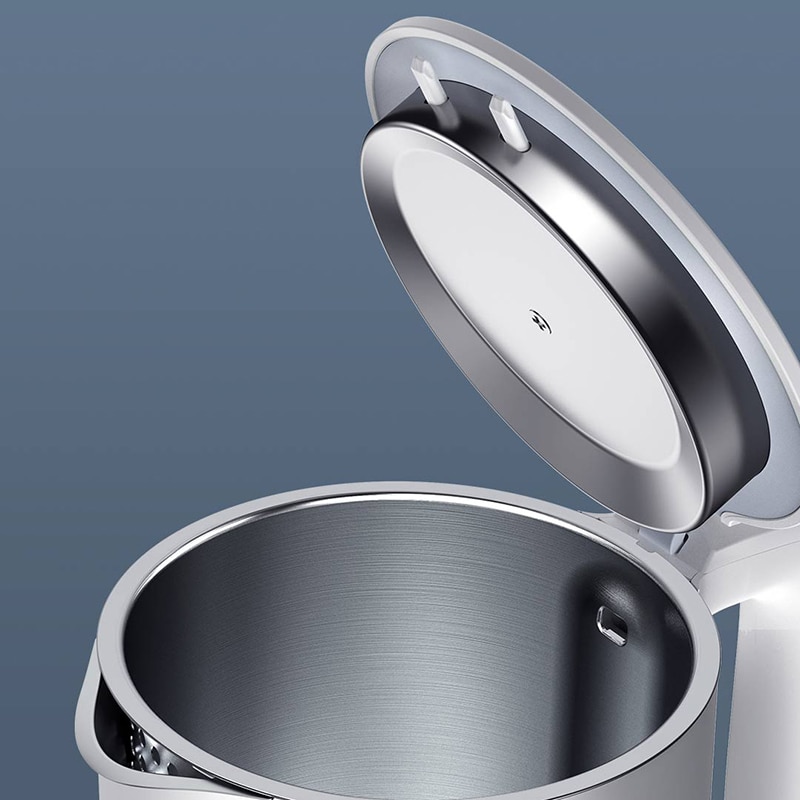 Xiaomi-hervidor de agua eléctrico mijia, tetera de acero inoxidable de ebullición rápida, Control inteligente de temperatura, antisobrecalentamiento, 1A