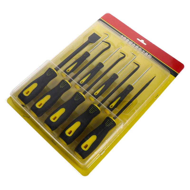 9Pcs Olie Seal Trekkers Schraper Haak Pakking O-Ring Remover Olie Seal Pakking Trekkers