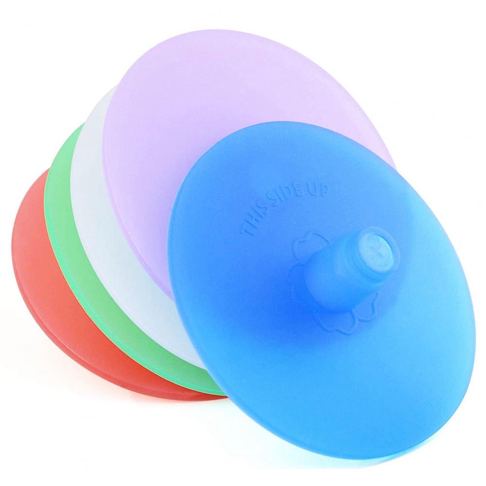 5Pcs Silicone Waterless Fermenting Airlock Lids Covers for Wide Mouth Mason Jar