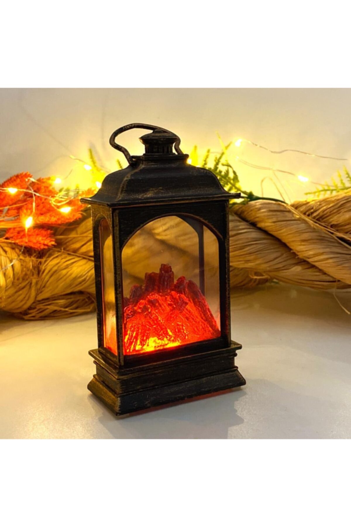 Special Decorative Fire Place Battery Operated 7 x14,5 Cm Led Light