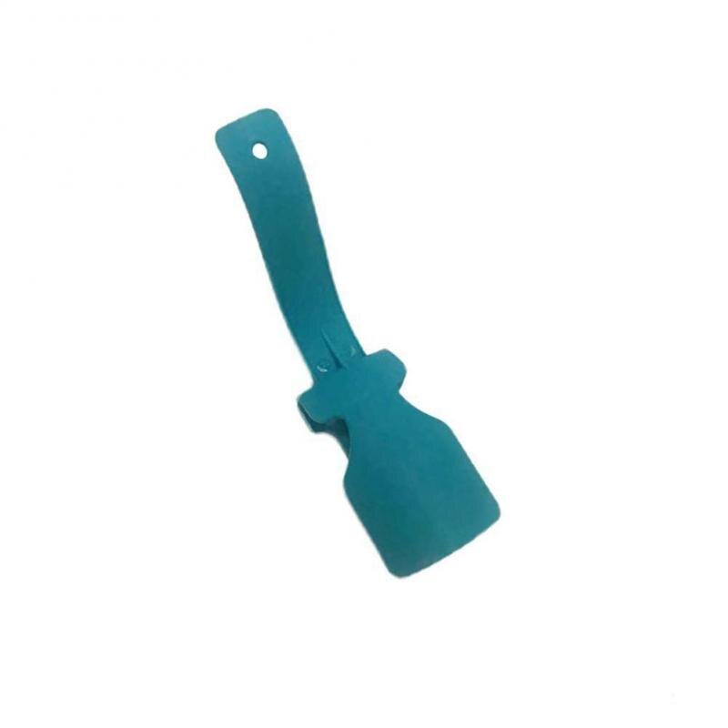 Cuerno de zapato Unisex, ayuda para perezosos, fácil de poner y quitar, herramienta de ayuda antideslizante, elevador de zapatos, 1 ud.: 05