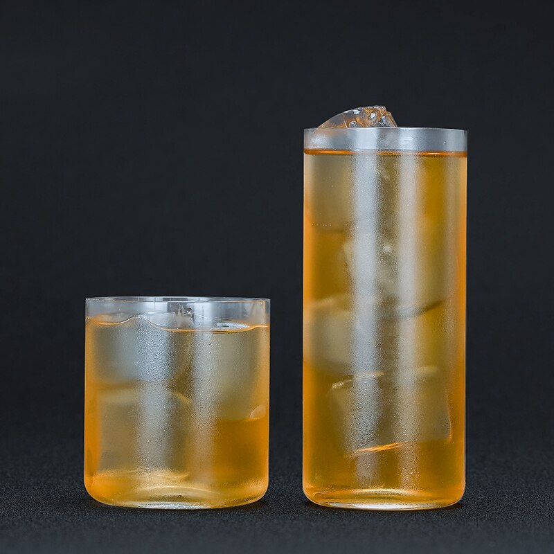 Extra Light Juice Glasses Collins Glass Cocktail Glass