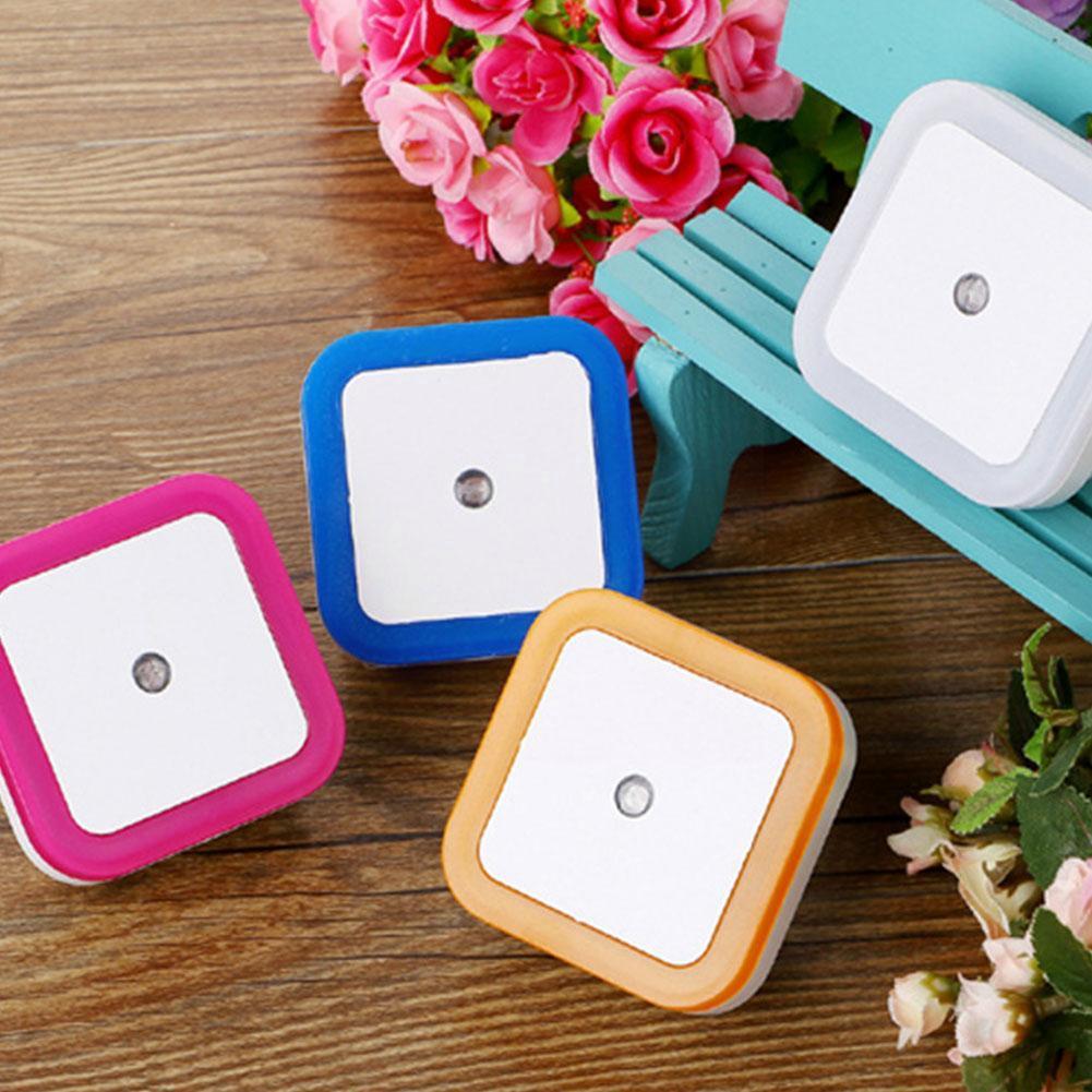 Led Sensor Controle Led Nachtlampje Lamp Wc Licht Nachtkastje Ons Backlight Eu Lamp Baby Plug Slaapkamer Lamp Controle Muur licht Z1X2