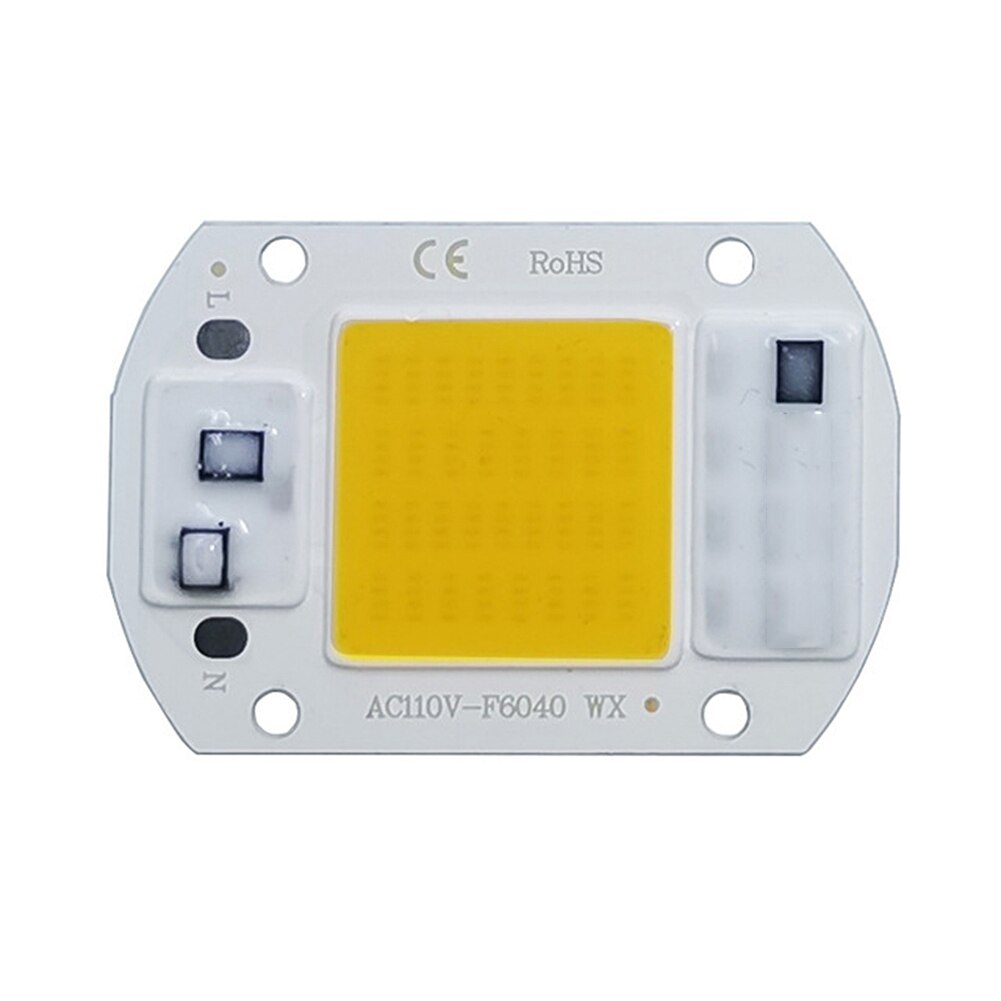 Seedling Grow Lamp Growth LED For Indoor Ccessories Flower Full Spectrum COB Smart 1PC Light Plant DIY Chip Phyto Lamp: Warm White / 30w