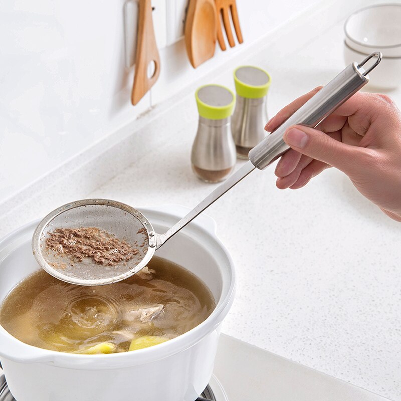 1Stck Edelstahl Soja-Bohne Milch Sieb Kleine Ultra-feine Öl Rückstände Sieb für Küche Utensil