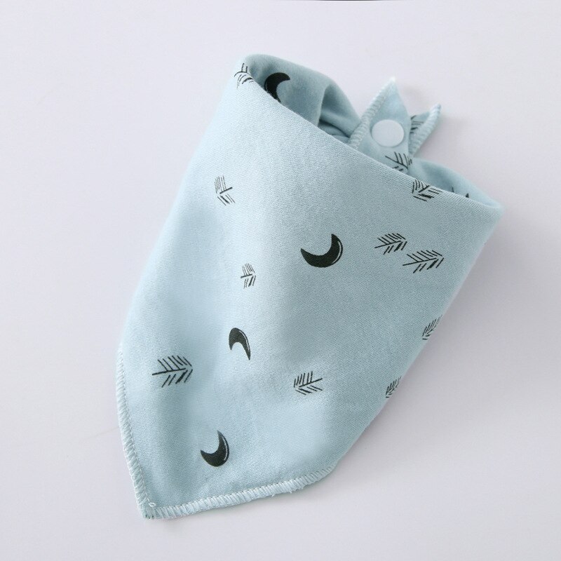 Bavoirs Bandana simples pour bébé garçon, lot de 6, bavoirs Super absorbants pour la bave et la dentition, ensemble pour fête prénatale