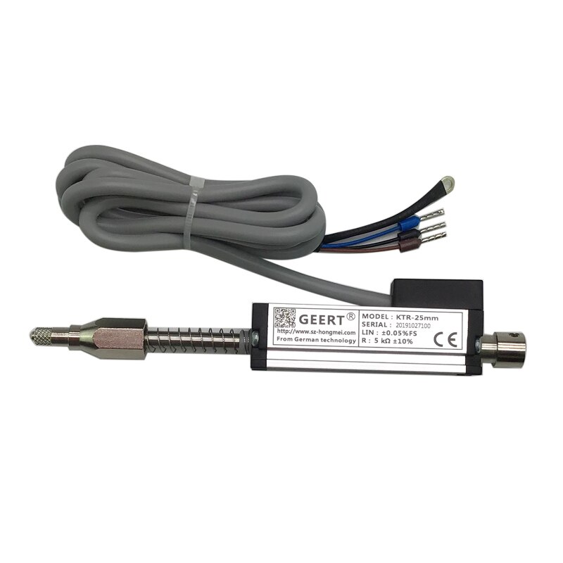 Displacement sensor self-resetting linear automatic ranging products measure high precision electronic ruler