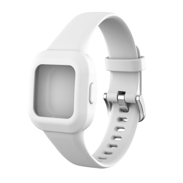 Correa de silicona para Garmin Fit JR3, pulsera Garmin Vivofit JR.3, correa de reloj para niños: Blanco