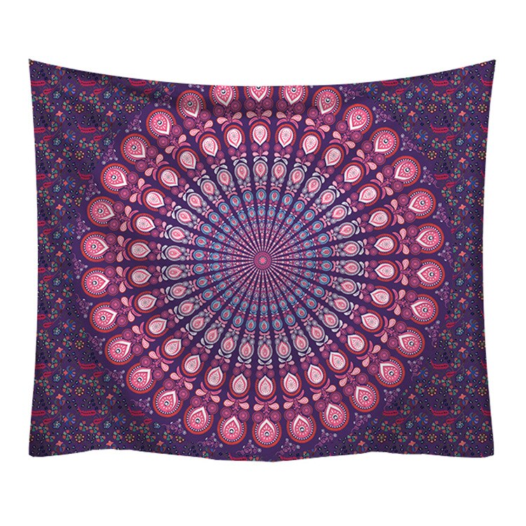 Chakra Bohemian Tapijt Muur Opknoping Wandtapijten Deken Decoratie Voor Thuis Muur Stof