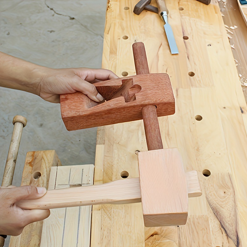 DIY Leder Buche Massivholzbearbeitung Hammer Schreiner Holzbearbeitung Hammer Holz Kopf Hammer Handbetriebene Werkzeuge