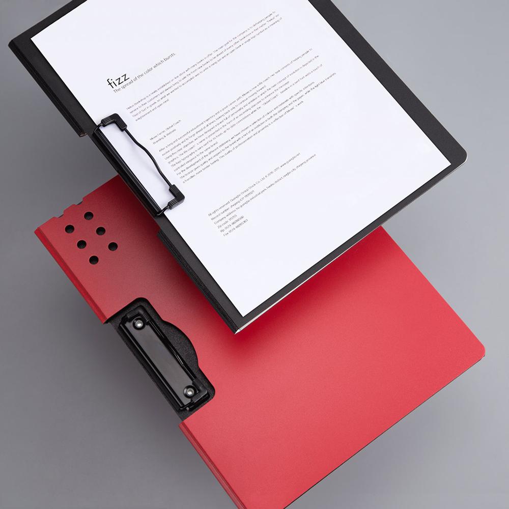 Nowy Xiaomi Fizz poziome A4 Folder matowy tekstury przenośny Pad przenośny długopis zagęścić teczki szkolne materiały biurowe